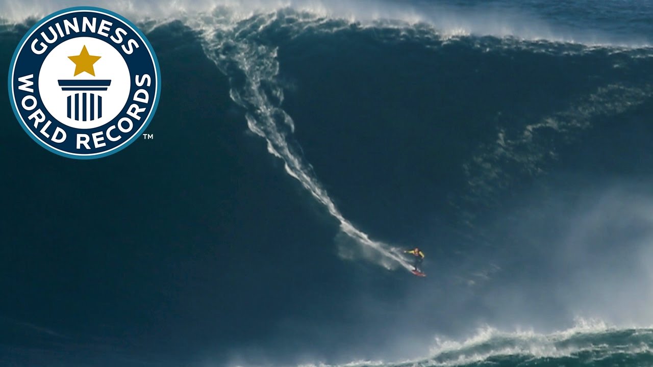 Largest wave surfed – Guinness World Records