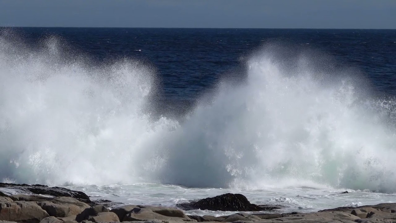 Gnarly surf at Western Head, Nova Scotia