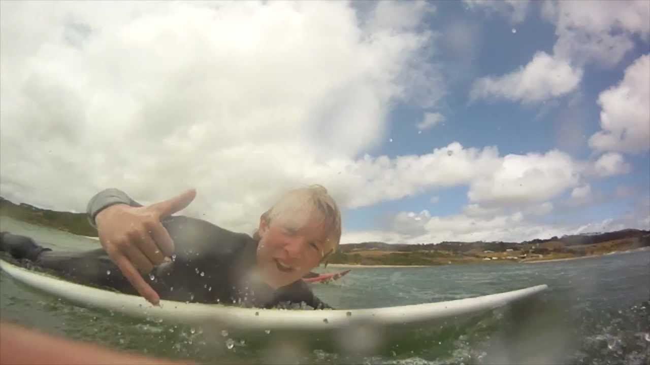 Gopro HD Surfing Marrawah Tasmania