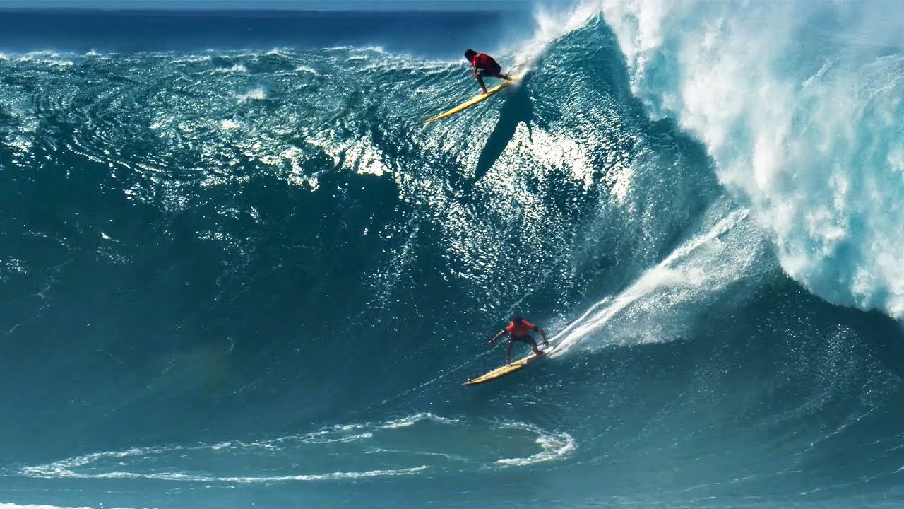 THE EDDIE is ON at WAIMEA BAY with KAI LENNY