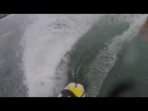 Surfing GoPro Hero4 Black Edition w MyGo Mouth Mount Marrawah, Tasmania