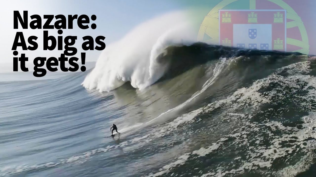 Rodrigo Koxa World Record  | Nazare Portugal Biggest Waves Ever