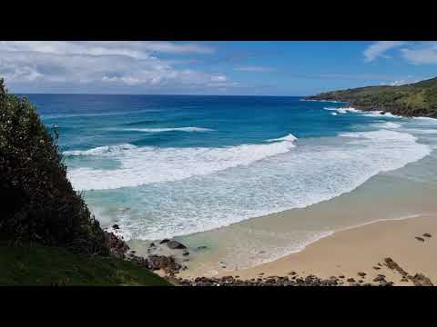 SECRET SURF SPOT…CONNORS BEACH HAT HEAD  NORTH COAST NSW.. GREAT SURFING BEACH..