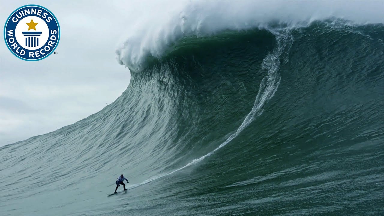 Largest wave surfed – Guinness World Records