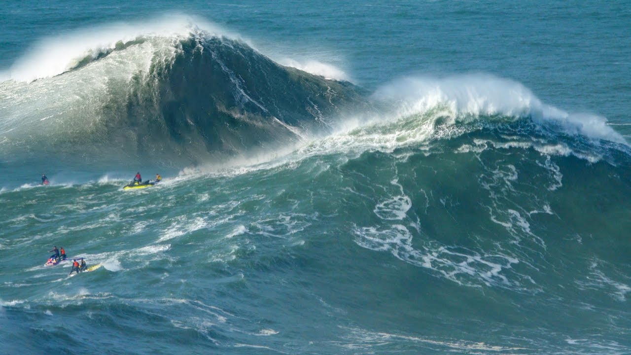 Nazare’s XXL Waves: First Epic Swell of El Niño Season