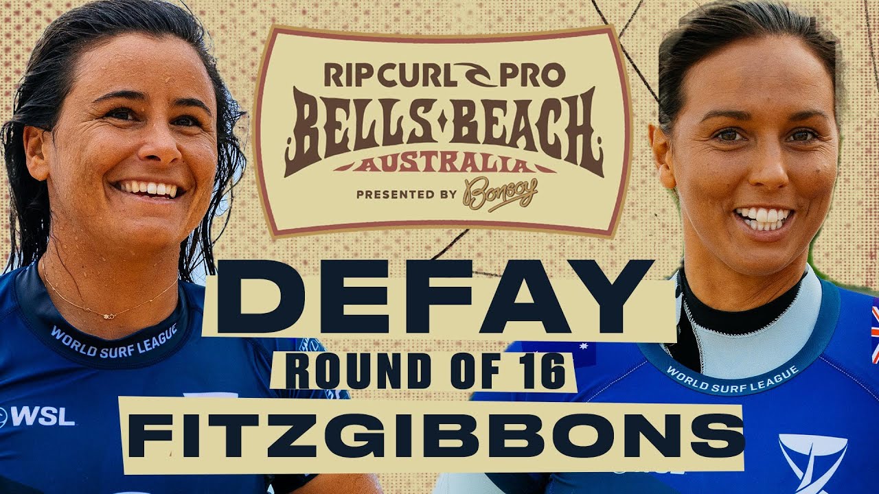 Johanne Defay vs Sally Fitzgibbons | Rip Curl Pro Bells Beach 2024 – Round of 16