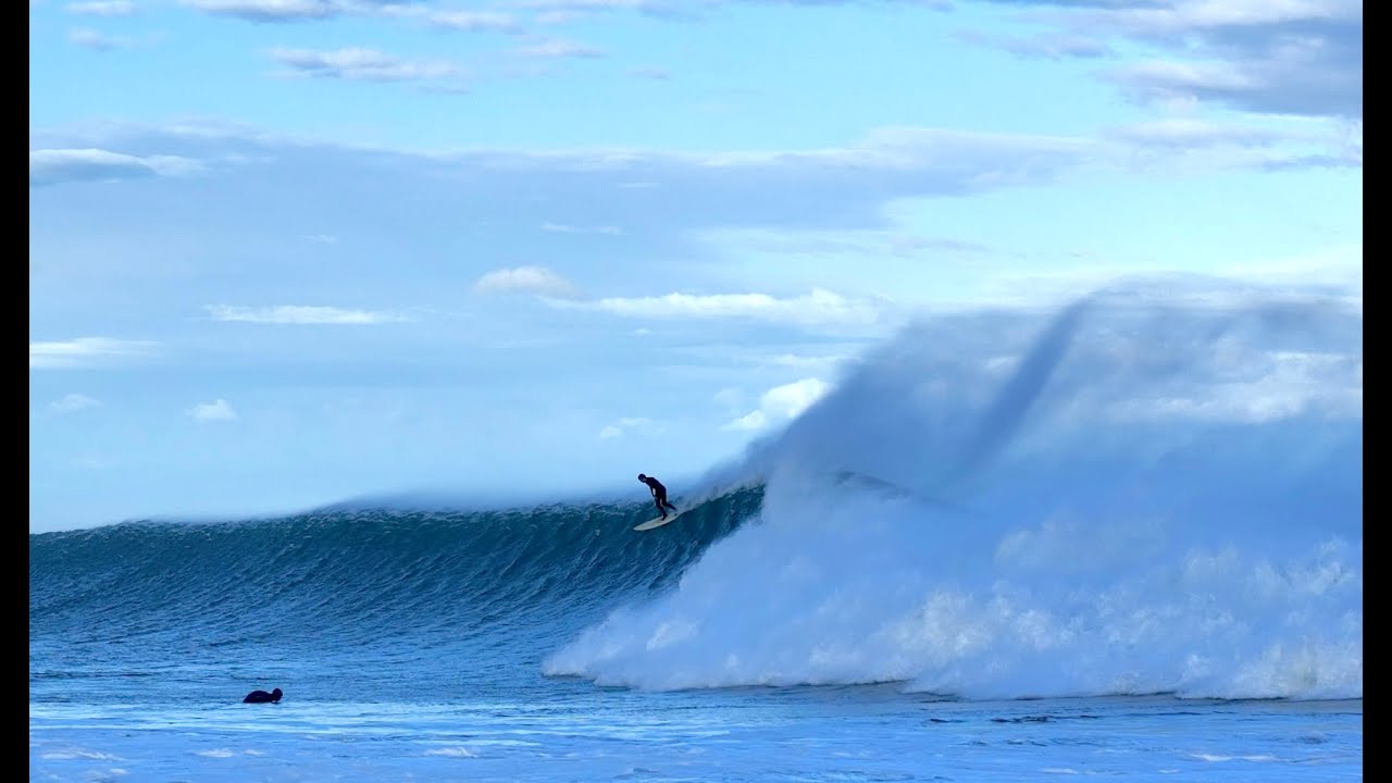 Winkipop September 1st  2024 late afternoon drone footage of waves