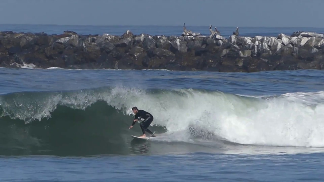 Surfing California Dog Beach in Ocean Beach & Sunset Cliffs