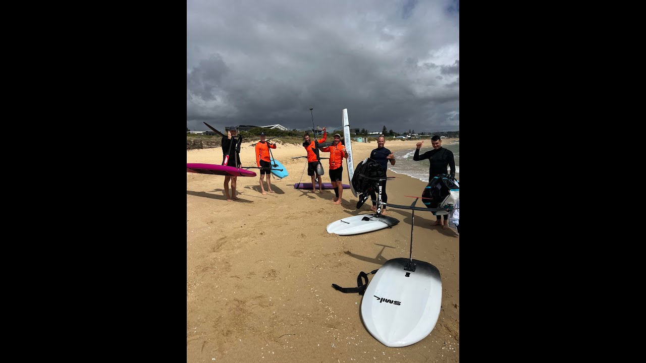 Poseidon sports – Code foils – Code board – Downwind SUP foil 030324 Melbourne, Victoria, Australia