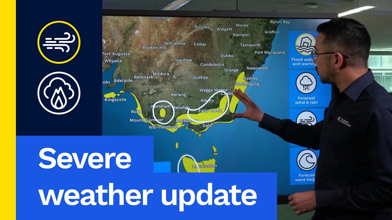 Severe Weather Update 29 August 2024: Damaging winds set to redevelop across south-eastern Australia