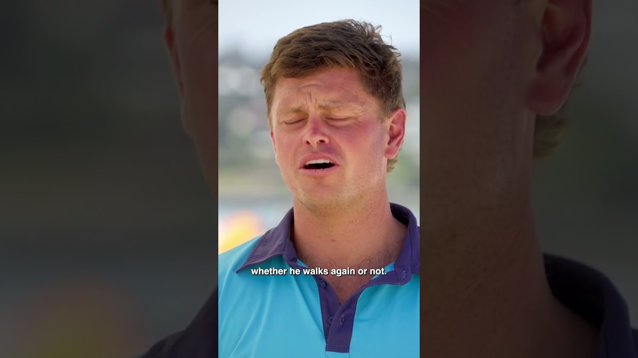 When you hear your neck crunch, alarm bells start to ring! 😨 #shorts #bondirescue #injury